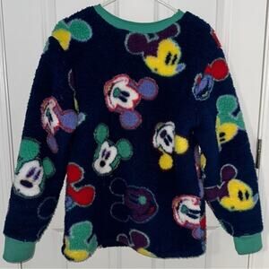 Snuggly Warm Mickey Mouse Sweatshirt, Size Small